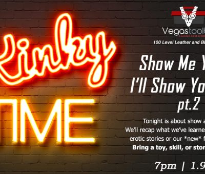 Vegas Toolbox: Show Me Yours, I’ll Show You Mine Pt. 2 1/9/2020