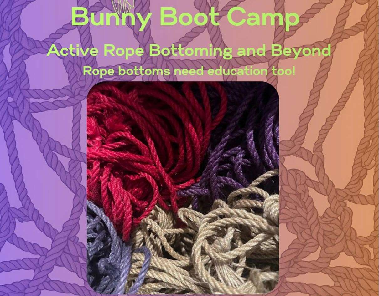 January 23 – Bunny Boot Camp: Active Rope Bottoming and Beyond