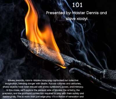 April 24 – Knives, Swords, Razors 101