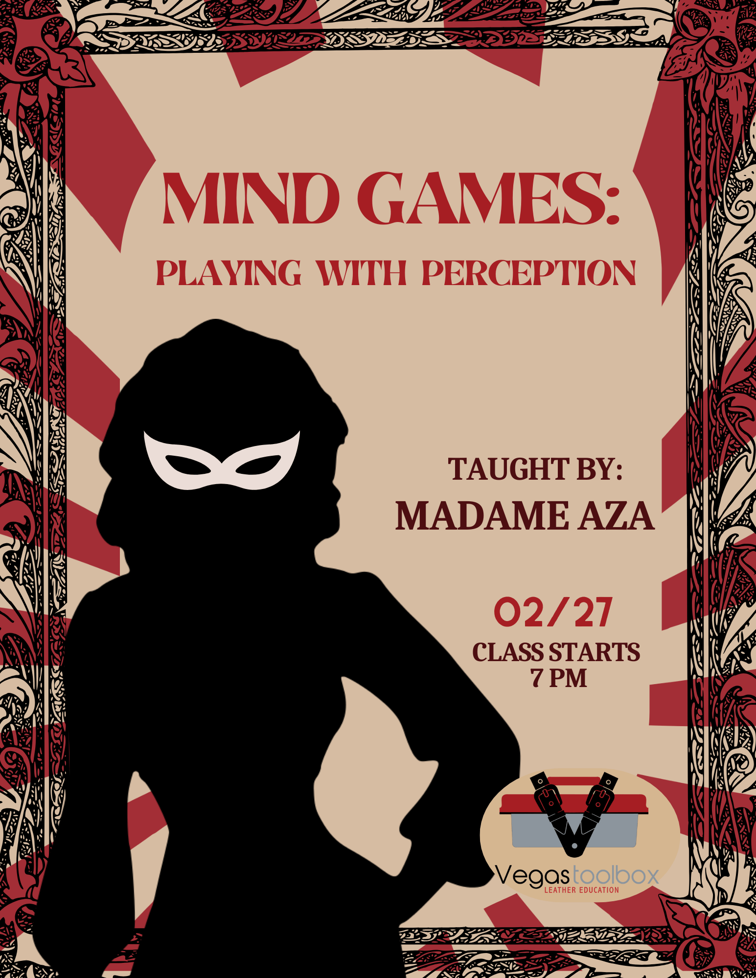 February 27 – The Art of Mind Fuckery: With Madam Aza
